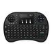 Rii i8+ Mini Clavier Sans fil RF QWERTY Anglais Noir