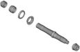 Shimano WH-R9200-C50-TU-R Complete Naafas Zilver