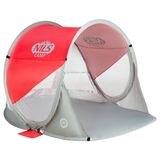 Nils Camp NC3142 - Strandtent - Samorozkładający - Czerwono-szary - UV-bescherming