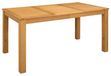 Table à manger SNEEK 150 x 85 x 75 cm Chêne massif Naturel
