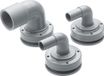 VETUS coude raccord de réservoir Ø 19 mm pour réservoir souple