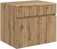 vidaXL Wandgemonteerde Badkamerkast Artisanaal eiken 59 x 44,5 x 50 cm