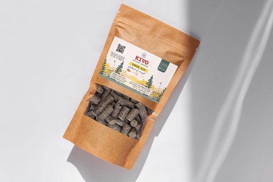 Kivo Petfood PROEFZAKJE Hondenbrokken Verse Kip 300 gr - Koudgeperst - Glutenvrij