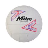 Mitre Netbal Intercept Wit-Paars-Roze Maat 5