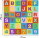 ECOTOYS MULTISTORE ECOTOYS Speelmat - foam - 36 delig - 178x178 cm - alfabet & cijfers