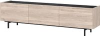 Germania Lowboard 1113-627 GW-Cantoria, eiken/zwart, 184 x 48 x 40 cm