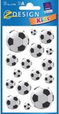 Avery Stickervel Voetbal 7,6 X 12 Cm Papier Zwart/wit 48-delig