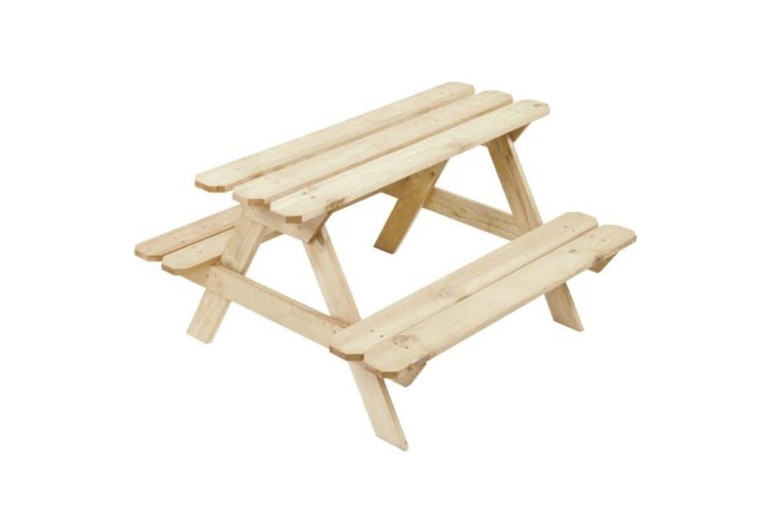 Viking Choice Picknicktafel kind- 85x90x50 cm - geïmpregneerd hout