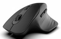 Inca IWM-553S Muis - Draadloos - Bluetooth - Blue LED - 1600 DPI - Rechtshandig - Zwart