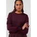 AMAYA Amsterdam trui met glitters - donkerrood