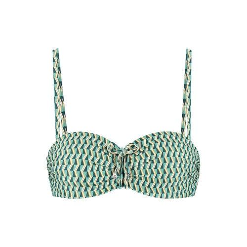 Cyell Groovy Graphic Multi-way Bandeau Bikinitop