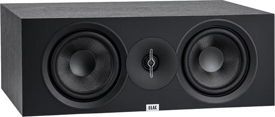 Elac: Debut 3.0 C5.3 Centerspeaker - Zwart