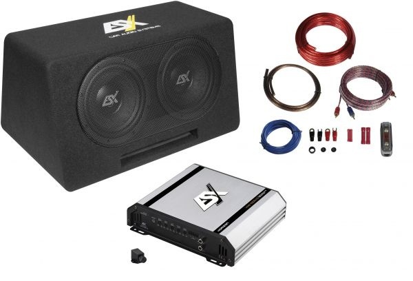 ESX DBP208Q - Compleet subwooferpakket - 800 Watt RMS