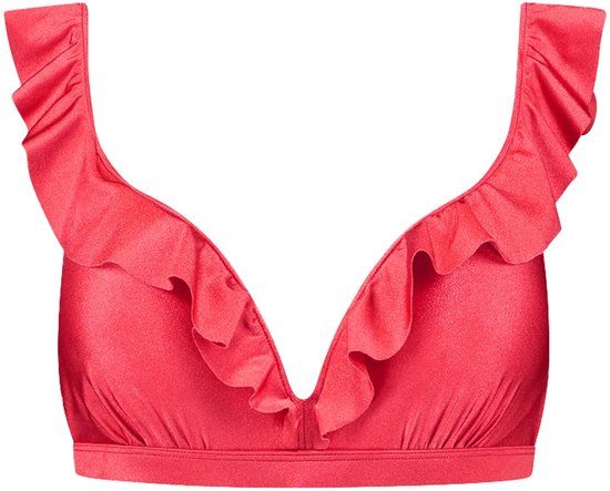 Beachlife Rood Padded Wired Bikini Top