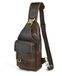 Sac bandoulière en cuir véritable pour hommes et femmes