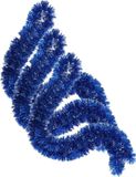 Ger Import Guirlandes de Noël - 3 pièces - Bleu - Lametta en aluminium - 180 x 7 cm