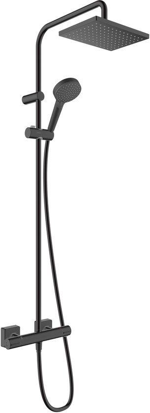 Hansgrohe Vernis Shape Showerpipe 230 1jet met douchethermostaat mat zwart