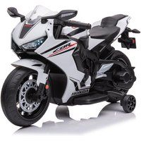 Turbo Challenge Honda CBR1000RR 12 Volt motorfiets elektrisch voertuig Wit
