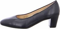 Ara Pumps Dames Zwart Leer Blokhak 5-7 cm