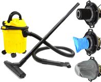 GEKO Industriële stofzuiger - nat en droog - 15 liter - 1250W