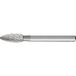 PFERD TOOLS 22407136 Freesstift HSS Vlam – Lengte 60 mm – Ø 8 mm – Werklengte 20 mm – Schachtdiameter 6 mm