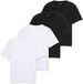 Tom Tailor T-shirt Multipack Col rond T-shirt Verpakking van 4