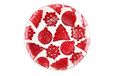 Excelsa Christmas bord Panettone, wit en rood, 34x34x2 cm