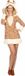 Wilbers Giraffe Jurk Kostuum Vrouw - Maat 40
