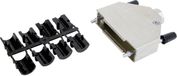 Conec 165X02619XE Boîtier D-sub Nombre de pôles : 15 Métal 180 ° Argent 1 pièce(s)