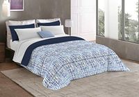 Italian Bed Linen Basic Gedrukt Winter Quilt, Enkel, Glss, Glas