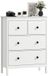 Homcom Armoire en panneaux de particules Blanc 74L x 35l x 97H cm