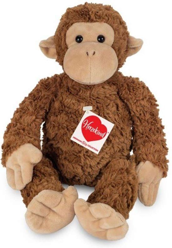 Teddy-hermann Knuffel Aap Yoyo - bruin