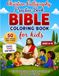 Christian Calligraphy Practice Book & Bible Coloring Book for Kids