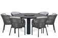 Lifestyle Garden Furniture Lifestyle Lifestyle Monaco/Arancia 150 cm dining tuinset 7-delig