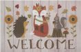 Tapeso Deurmat Welcome Fall - multi 45x70 cm