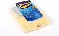 Sorbo Schuursponsjes - 10 stuks - 11 x 7 x 4 cm - Viscose - Krasvrij