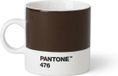 Pantone Tasse à expresso - Bone China - 120 ml - Brun 2322