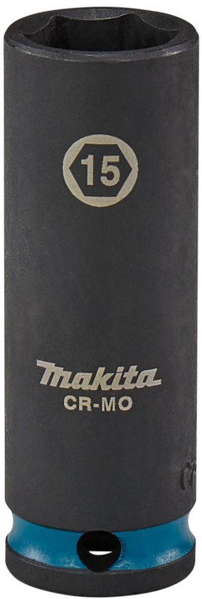 Makita E-16324 Impact Black Krachtdop 3/8 lang | 15 mm