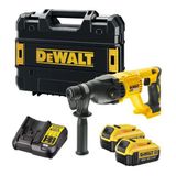 Dewalt Perforateur Burineur SDS-plus 18V 2,6J avec 2 batteries 4Ah – Moteur Brushless – pour béton armé – Coffret de transport inclus
