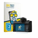 BROTECT - Screenprotector voor Canon PowerShot V1 Premium - Folie Beschermfolie matte 2 Stuks