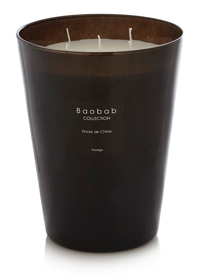 Baobab Collection Encre de Chine Prestige geurkaars - Zwart