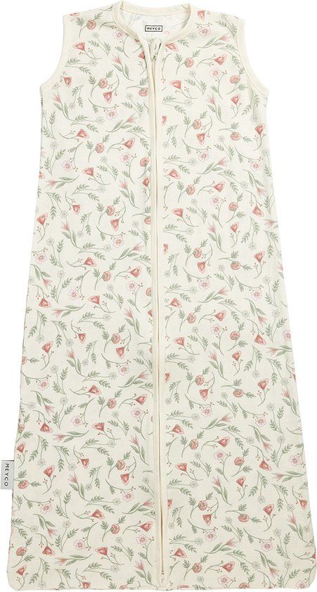Meyco Baby Flower Baby Zomerslaapzak - Multicolour - 90cm - 0.3 TOG