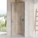 Ravak Douchedeur, 875-905 cm, glanzend aluminium/helder glas