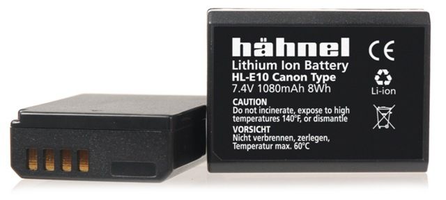 Hähnel HL-E10 - Accu voor Canon - 1080 mAh