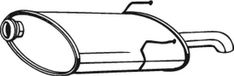 Peugeot Silencieux arrière 406 Blanco