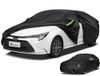 Sailnovo Sedan Autohoes, waterdicht, alle weersomstandigheden, robuuste volledige buitenhoes voor Audi, Honda Snow Sun UV-bescherming met rits, universele pasvorm voor sedan (178 tot 185 inch)