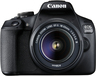 Canon EOS 2000D BK 18-55 IS + SB130 +16GB - Zwart