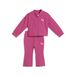 PUMA Essentials Elevated geribd trainingspak voor peuters 98, Pink Opal