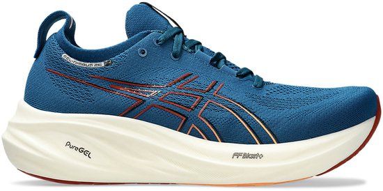 Asics Gel-Nimbus 26 Heren Hardloopschoenen - Blauw - Maat 46.5
