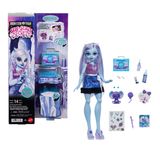 Monster High Zelfzorg Met Een Griezelig Tintje Abbey Bominable Modepop met 13 accessoires